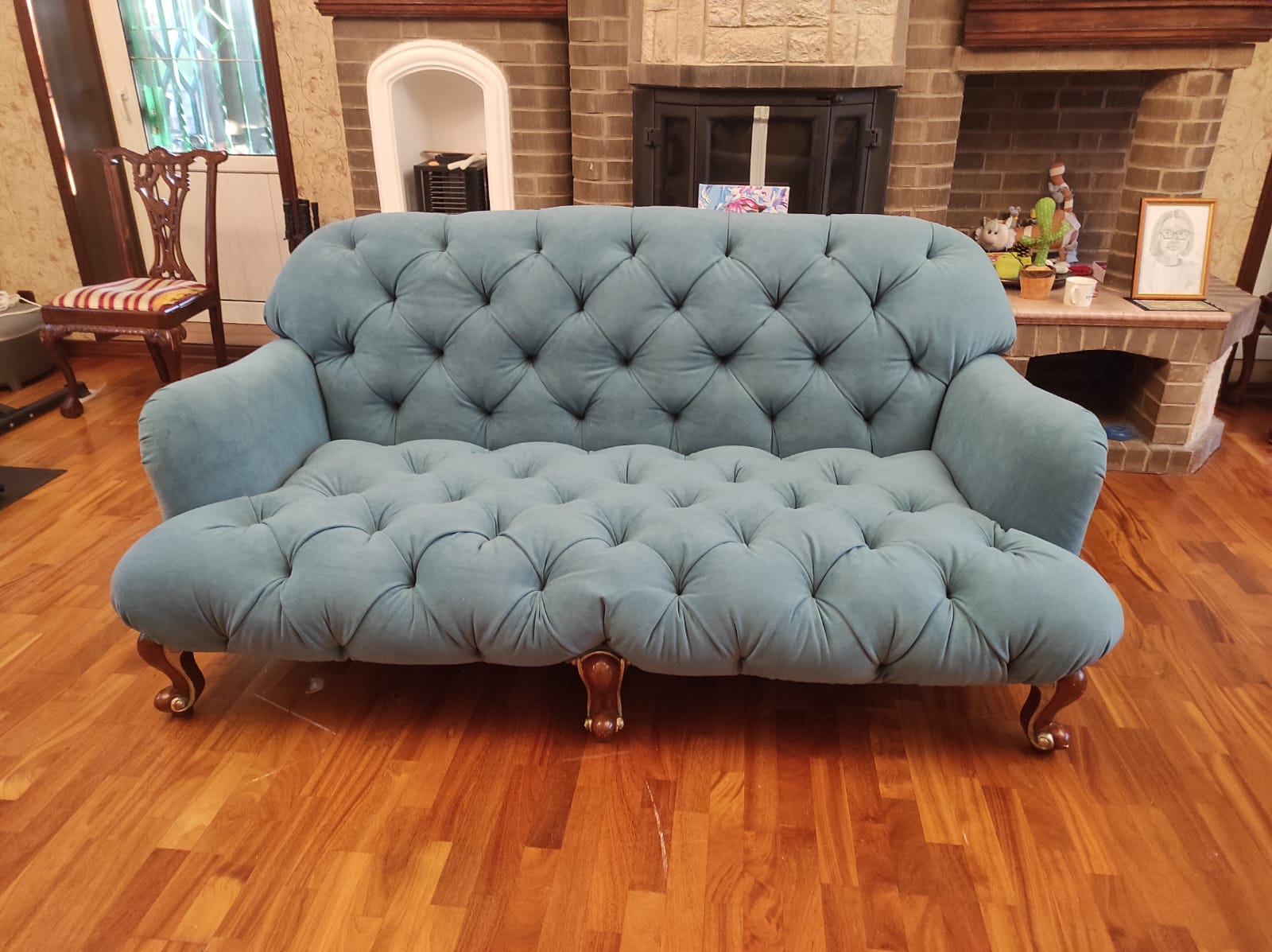 Обивка дивана. Московская