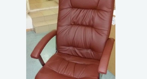 Обтяжка офисного кресла. Московская